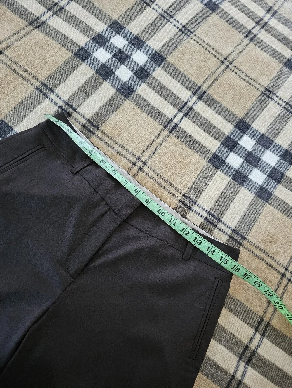 Wide-Leg Brown Dress Pants with Front Pleats - Picture 9 of 13